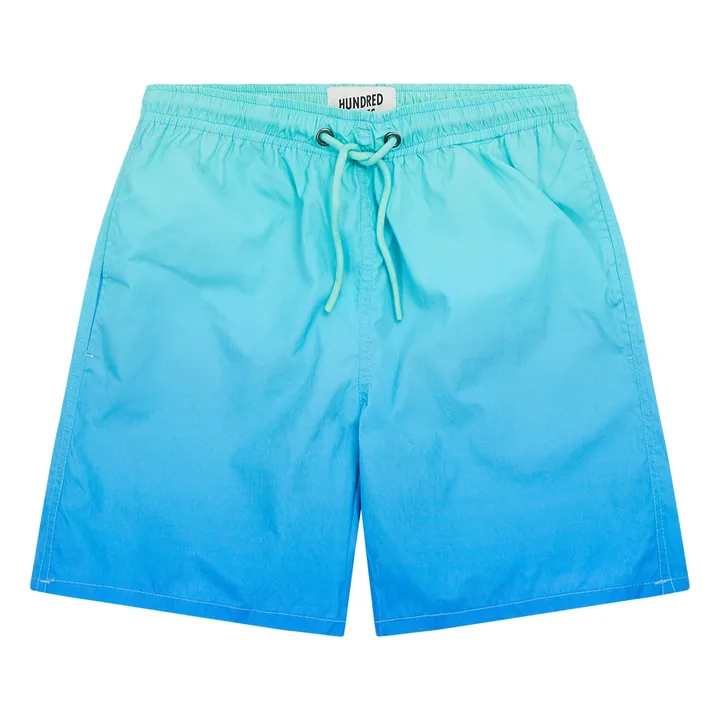 Short de Bain Wave | Bleu Vert- Image produit n°0