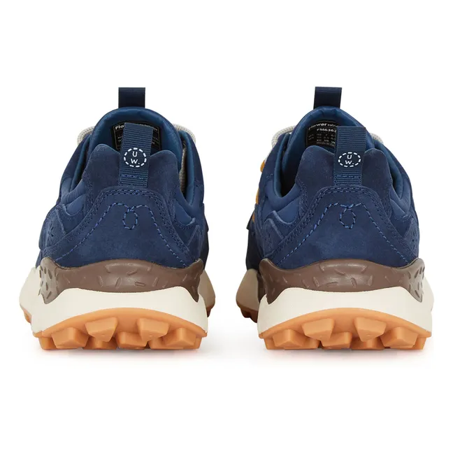 Colaboración Universal Works x Flower Mountain - Zapatillas Yamano  | Azul Marino