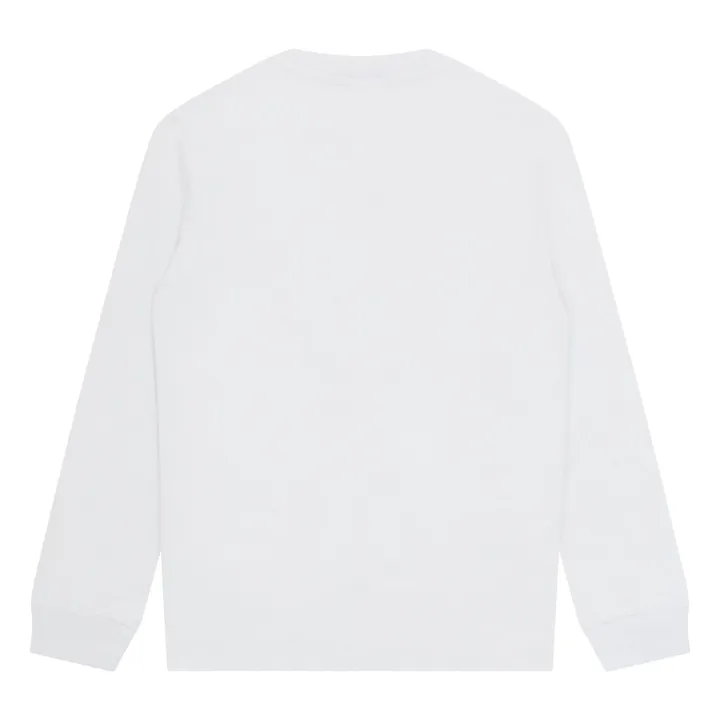 T-shirt Logo Manches Longues | Blanc- Image produit n°1