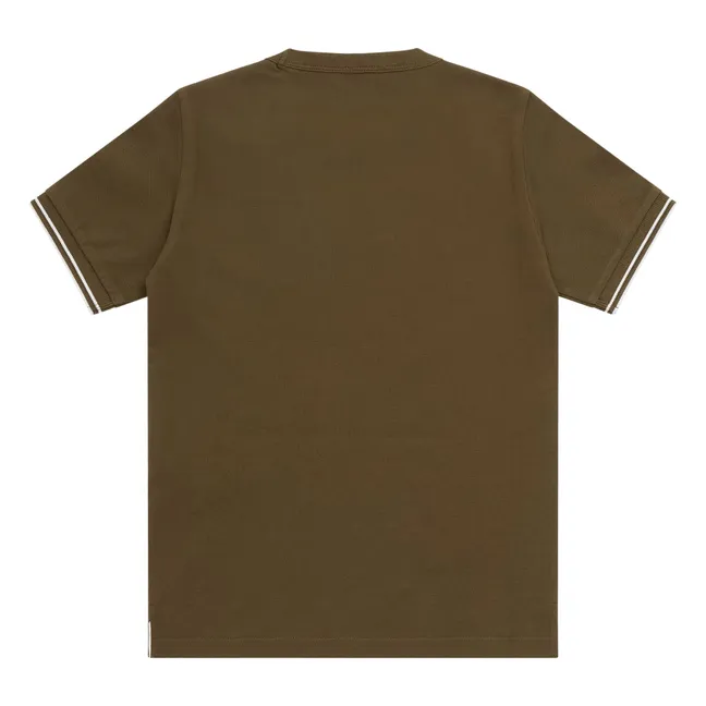 T-shirt Logo Poitrine | Vert kaki