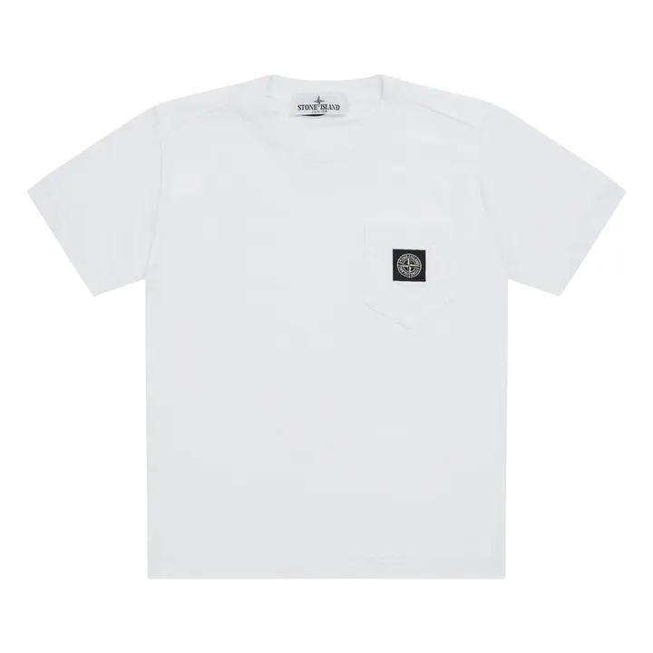T-shirt Logo Poitrine | Blanc- Image produit n°0