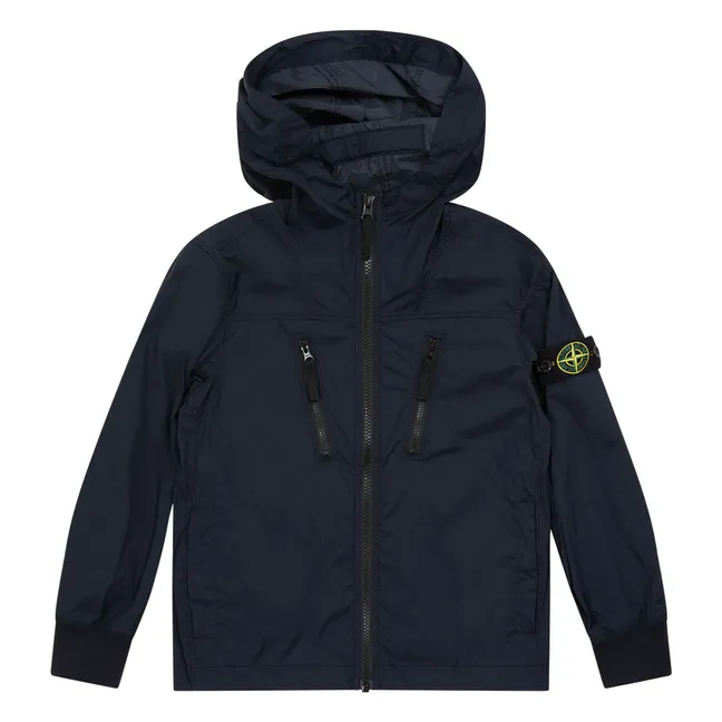 Veste Logo Capuche | Bleu marine