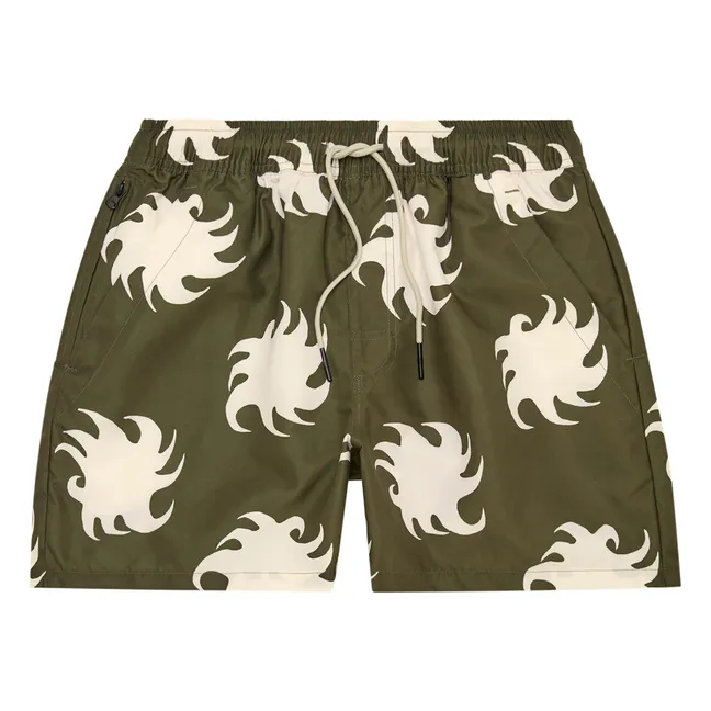 Shorts de baño Pine Ember | Verde Kaki