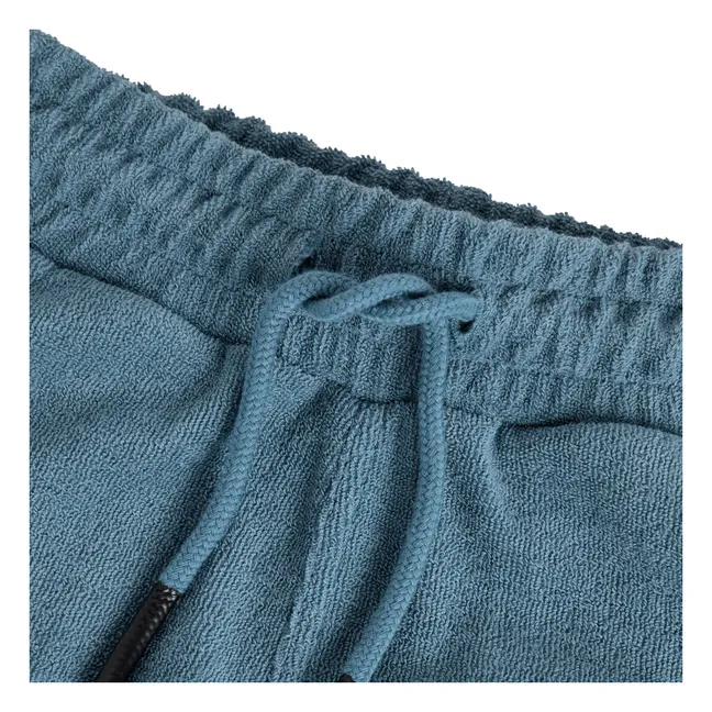 Coronet Towelling Shorts  | Blue