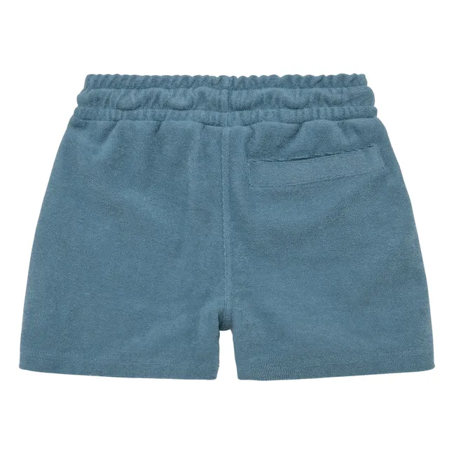 Coronet Towelling Shorts  | Blue