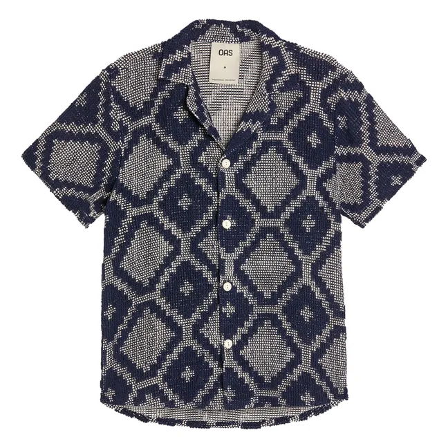 Chemise Trastevere Cuba Crochet | Bleu