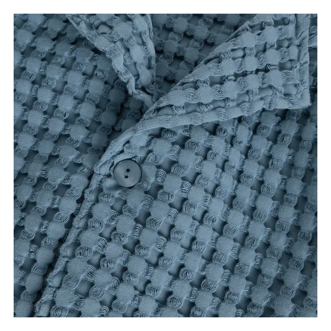 Chemise Coronet Cuba Waffle | Bleu