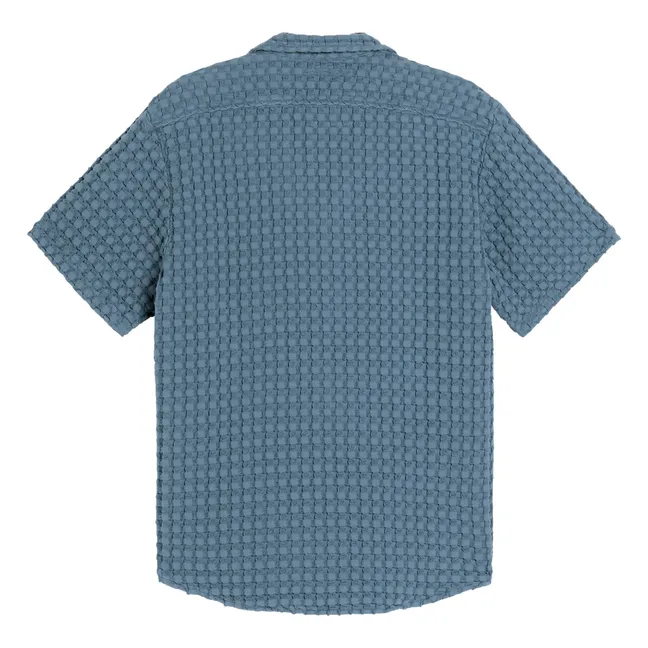Chemise Coronet Cuba Waffle | Bleu
