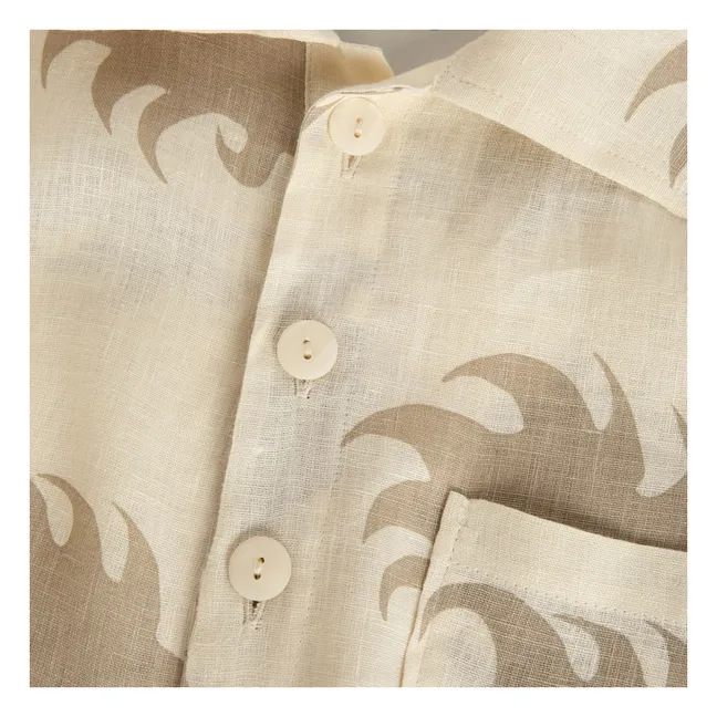 Chemise Hazel Ember Girona Lin | Beige
