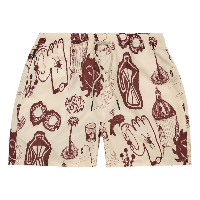 Badeshorts Cantina | Beige