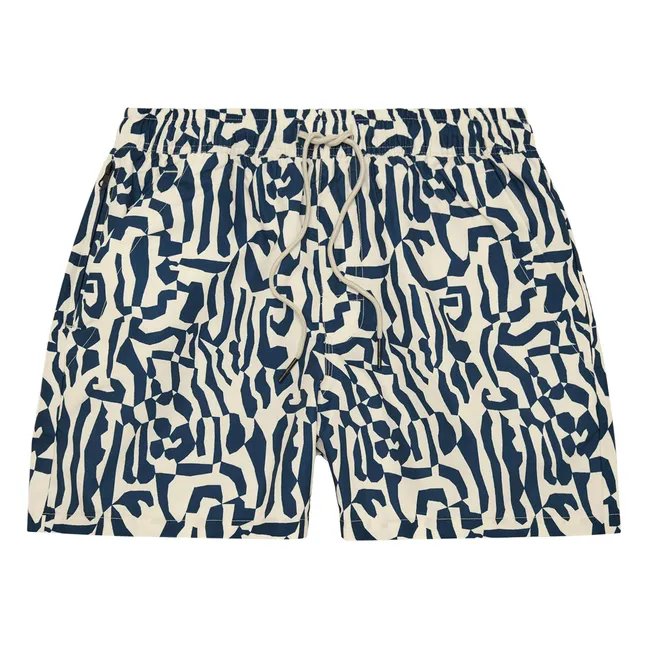 Bañador jaspeado | Beige