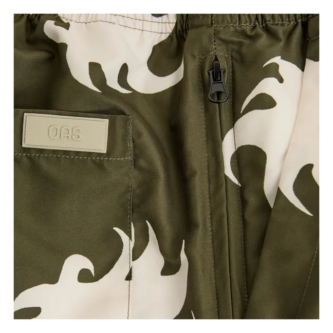 Pantaloncini da bagno Pine Ember | Verde militare