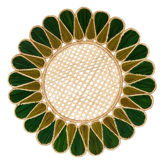 Set de table Drops | Vert