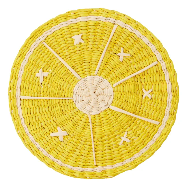 Dessous de verre Citron | Jaune