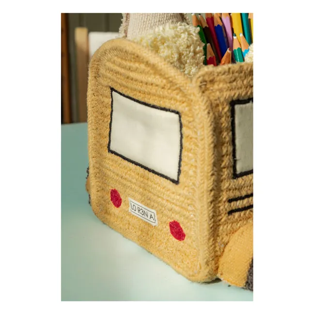 Panier de rangement Bus | Beige
