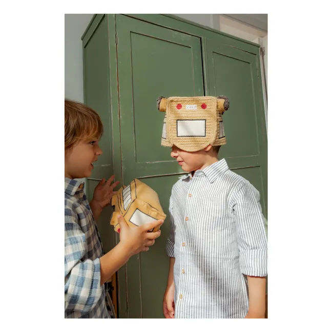 Panier de rangement Bus | Beige