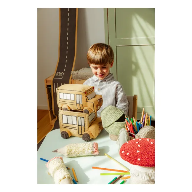 Panier de rangement Bus | Beige