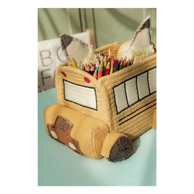 Panier de rangement Bus | Beige