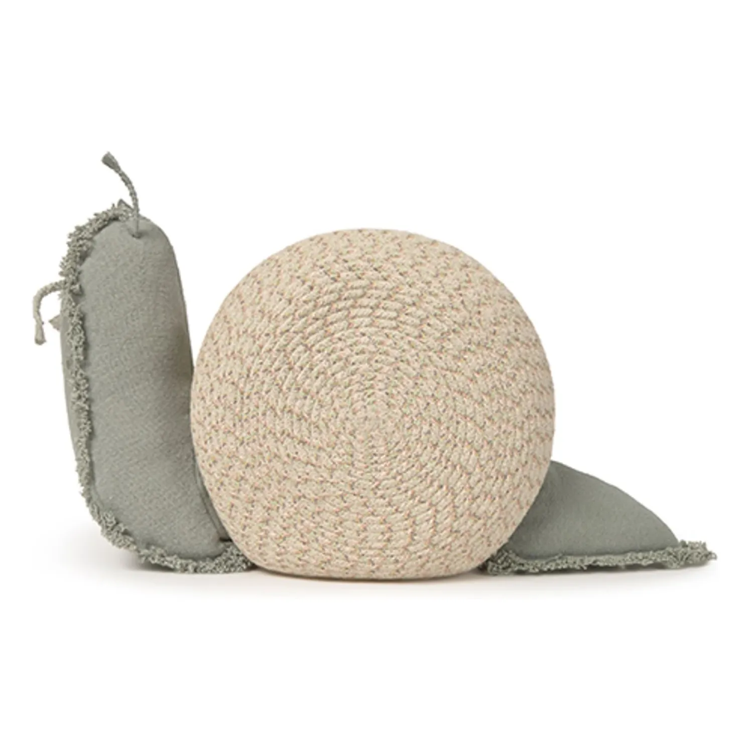 Panier de rangement Escargot | Beige- Image produit n°0
