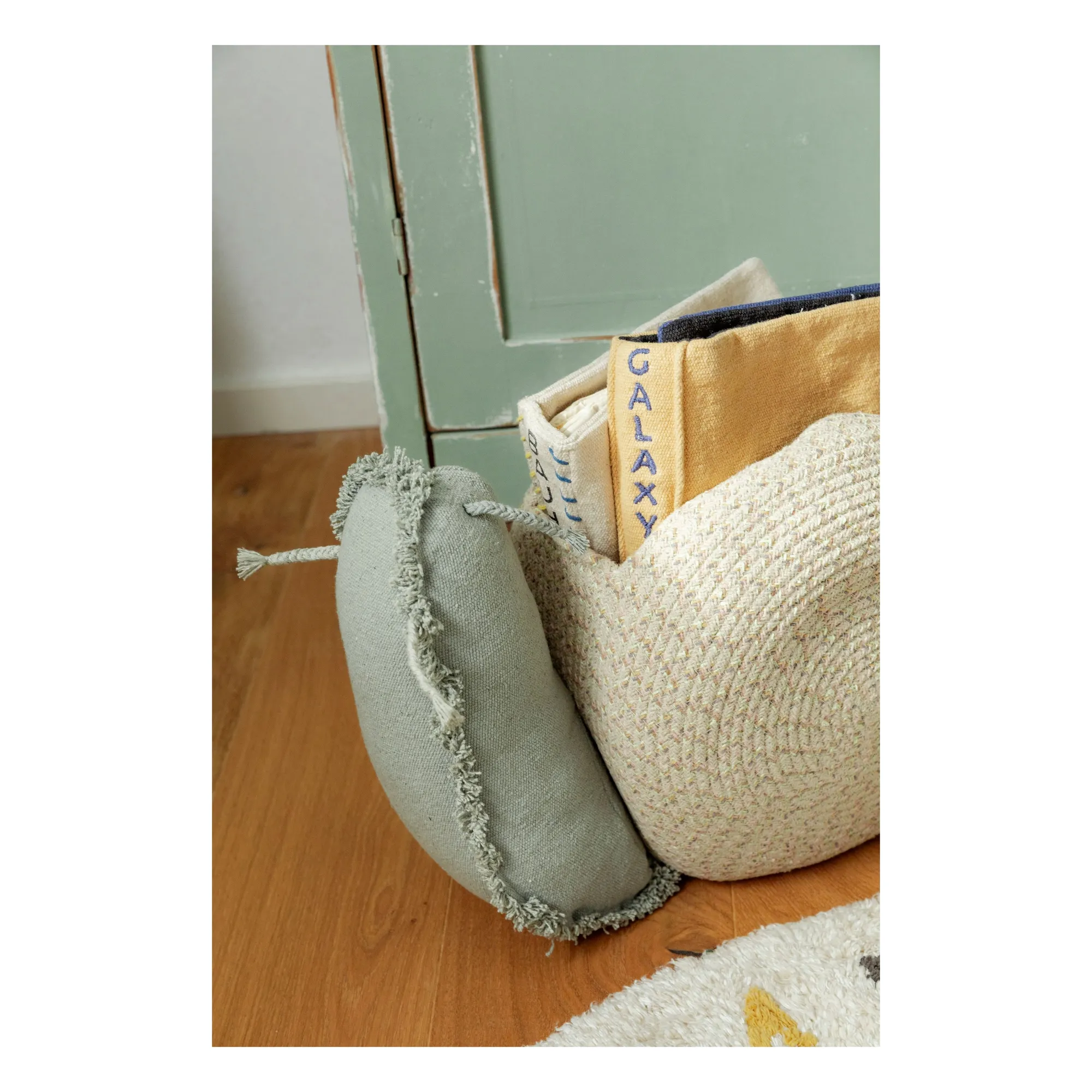 Panier de rangement Escargot | Beige- Image produit n°1