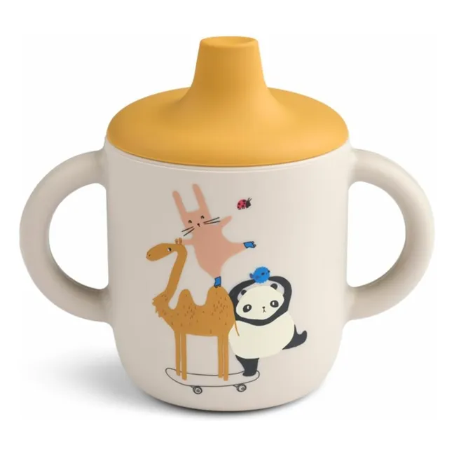 Tazza da allenamento in silicone Neil | Around the world/Sandy