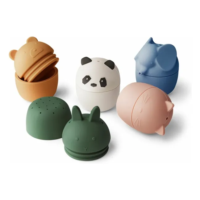 Juguetes de baño Gaby - Set de 5 | Creme de la creme multi mix