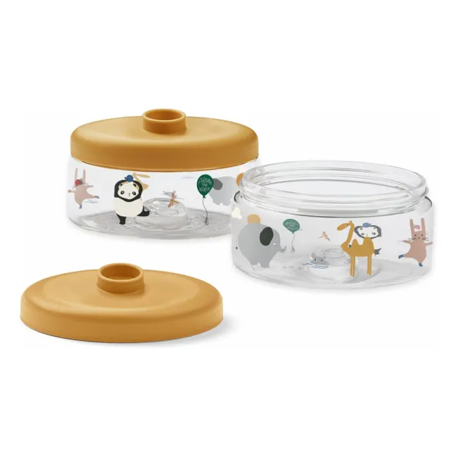 Fiambreras Dominique tritan - Lote de 2 | Around the world/Sandy