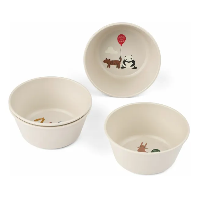 Cees bowls - Set of 4 | Around the world/Sandy