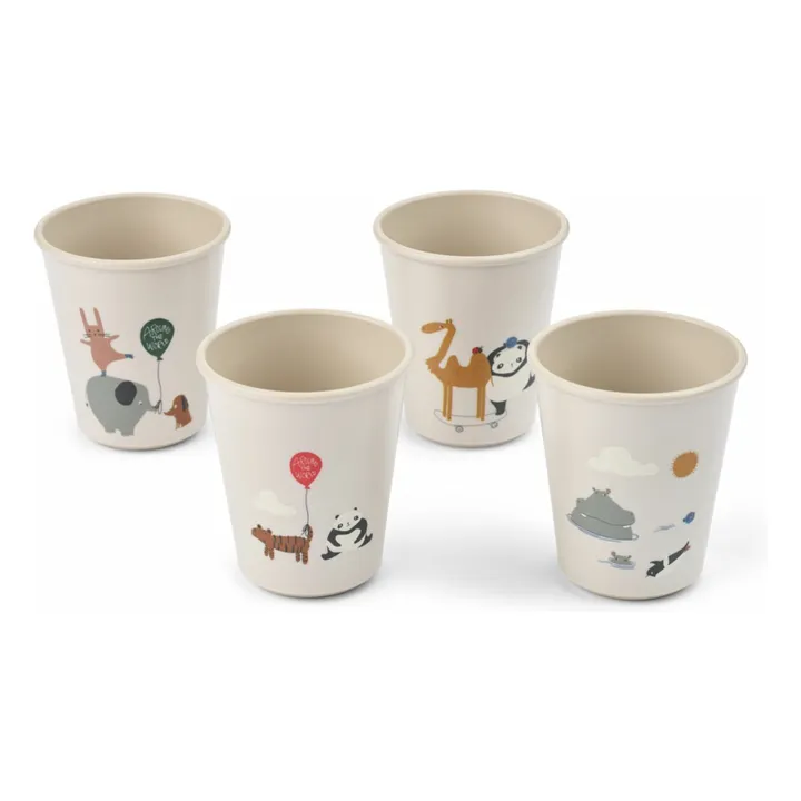 Verres Lana - Set de 4 | Around the world/Sandy- Image produit n°2