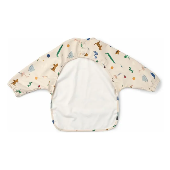 Bib with Merle handle | Around the world/Sandy