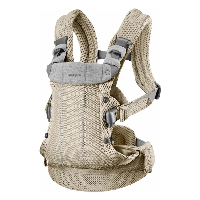 Porte-bébé Harmony 3D en mesh | Beige