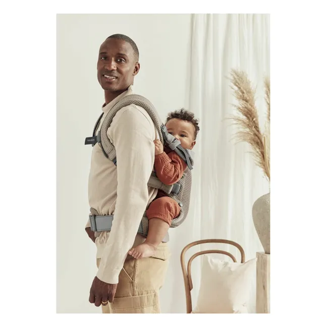 Porte-bébé Harmony 3D en mesh | Beige