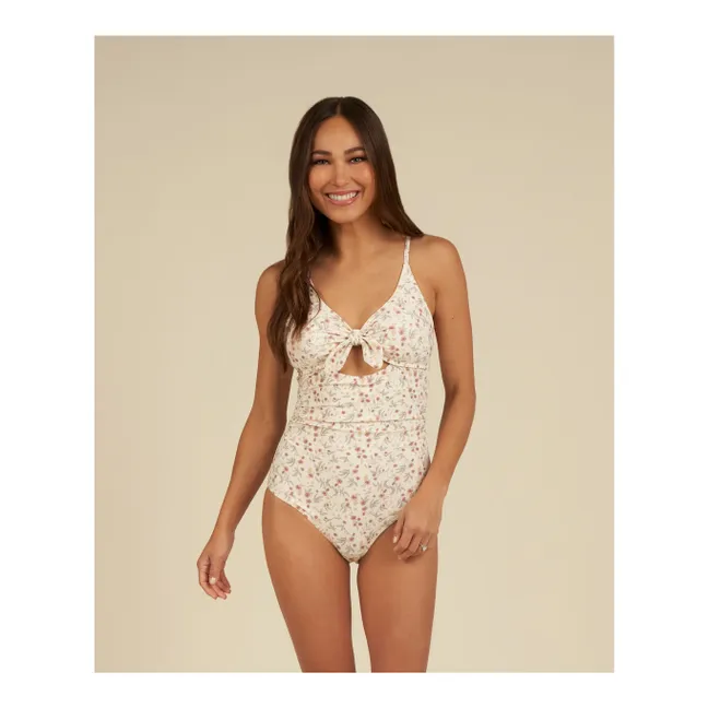 Floral 1-piece swimsuit - Women's Collection | Off white