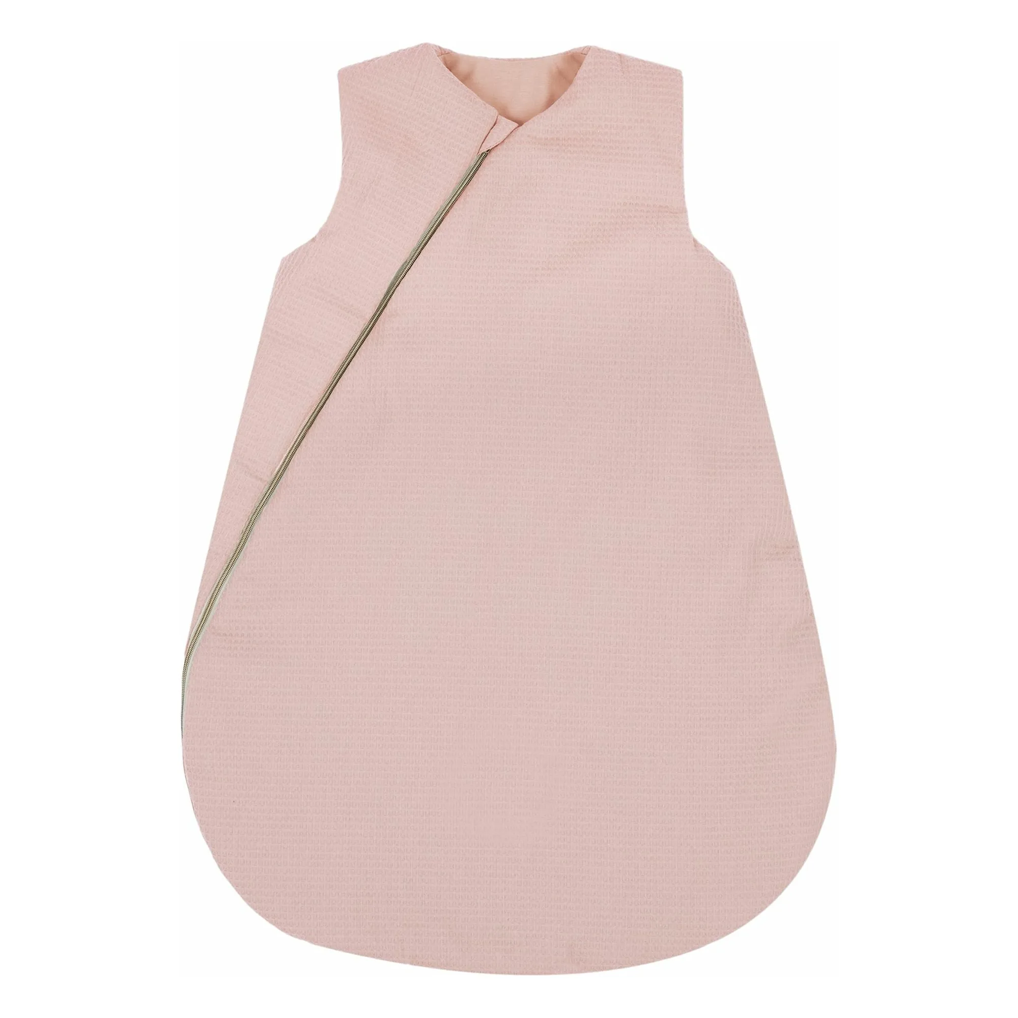Nobodinoz Pale Pink Cocoon Honeycomb Mid-Season Sleeping Bag