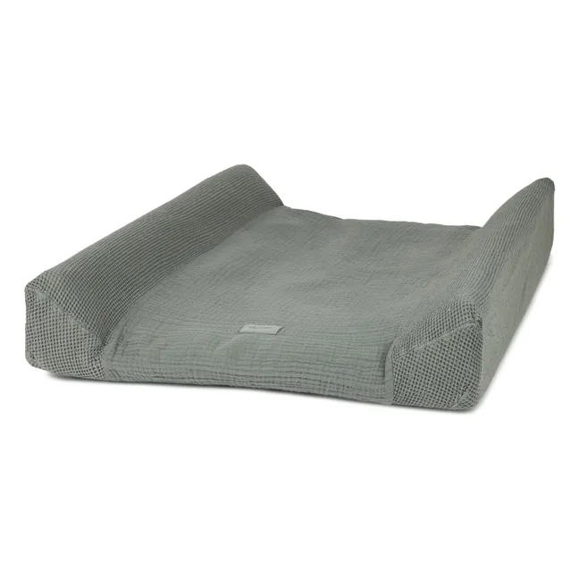 Matelas à langer Wabi-Sabi | Bleu gris