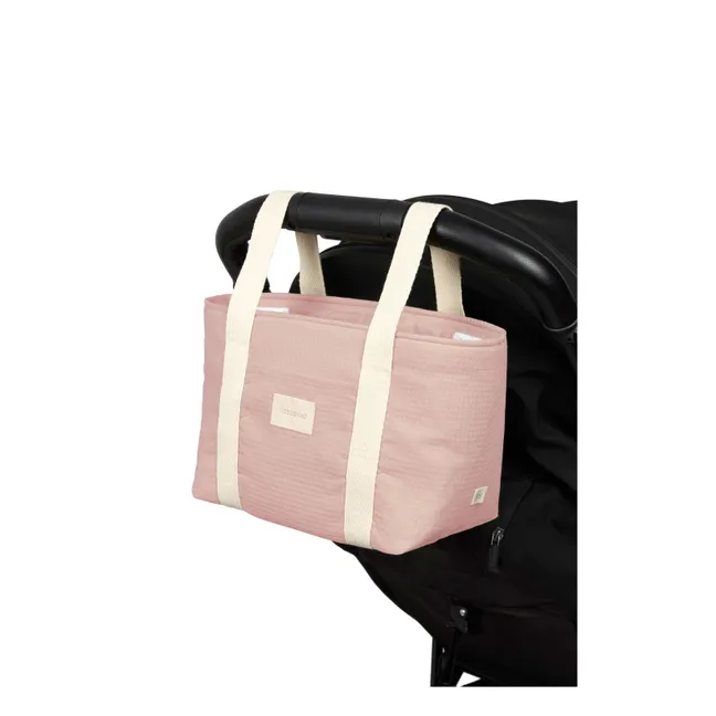 Sac organiseur pour poussette Opera | Rose pâle