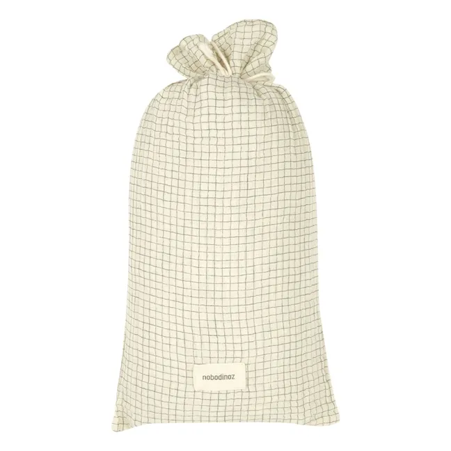 Housse de couette Wabi-Sabi Blue Grid | Bleu
