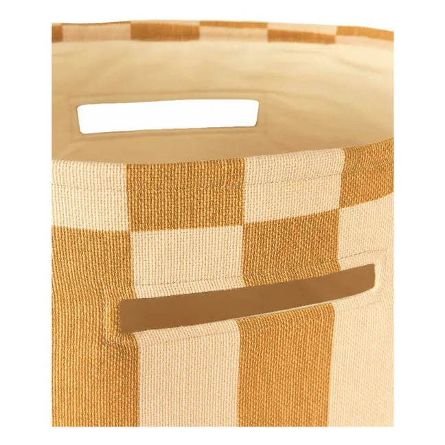 Panier de rangement Vibes | Jaune moutarde