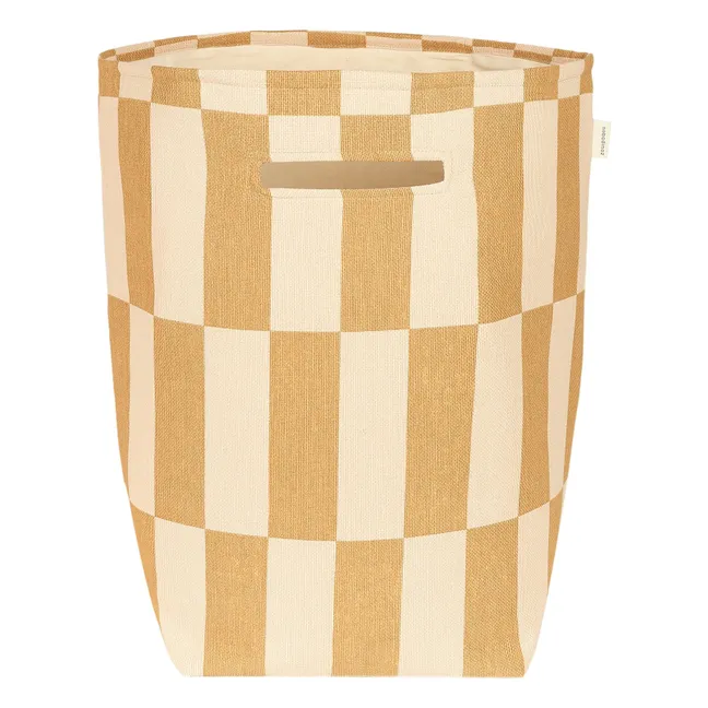 Panier de rangement Vibes | Jaune moutarde