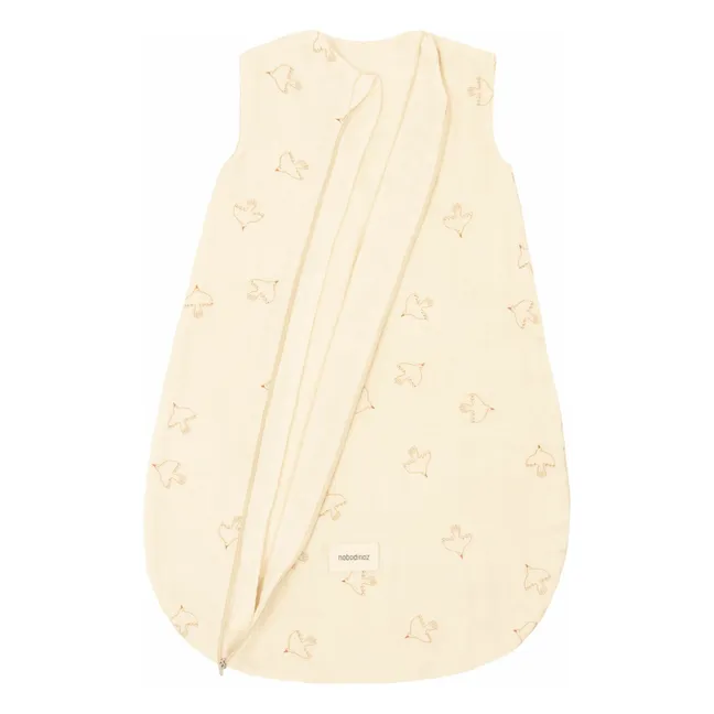 Saco de dormir ligero Sweety Wabi-Sabi Hoshi Birds | Crema
