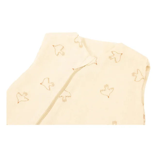 Saco de dormir ligero Sweety Wabi-Sabi Hoshi Birds | Crema