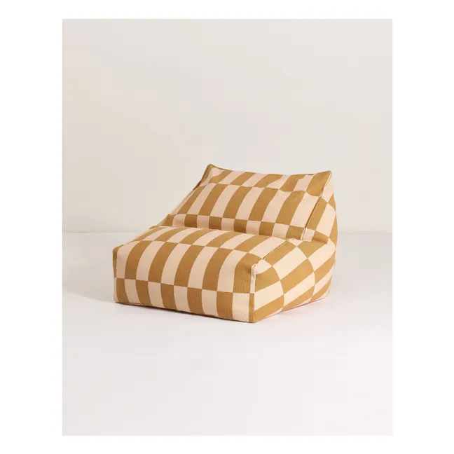 Pouf Vibes | Jaune moutarde