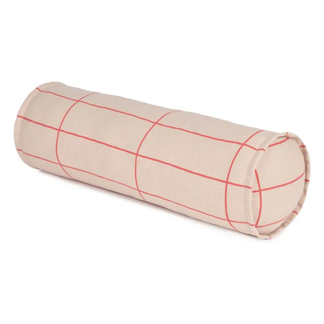 Vibes bolster in organic cotton | Pale Pink