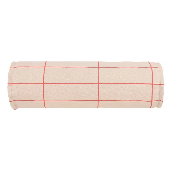 Traversin Vibes en coton bio | Rose pâle