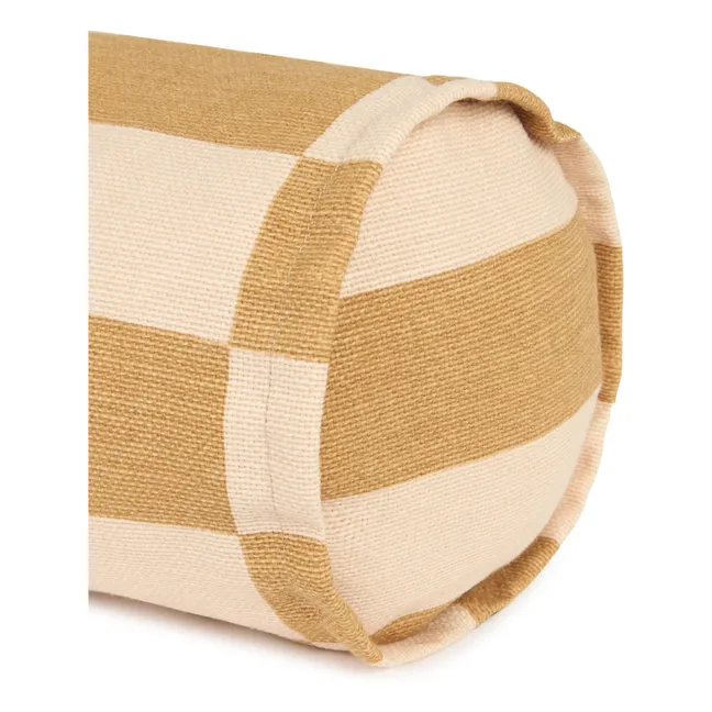 Vibes bolster in organic cotton | Mustard