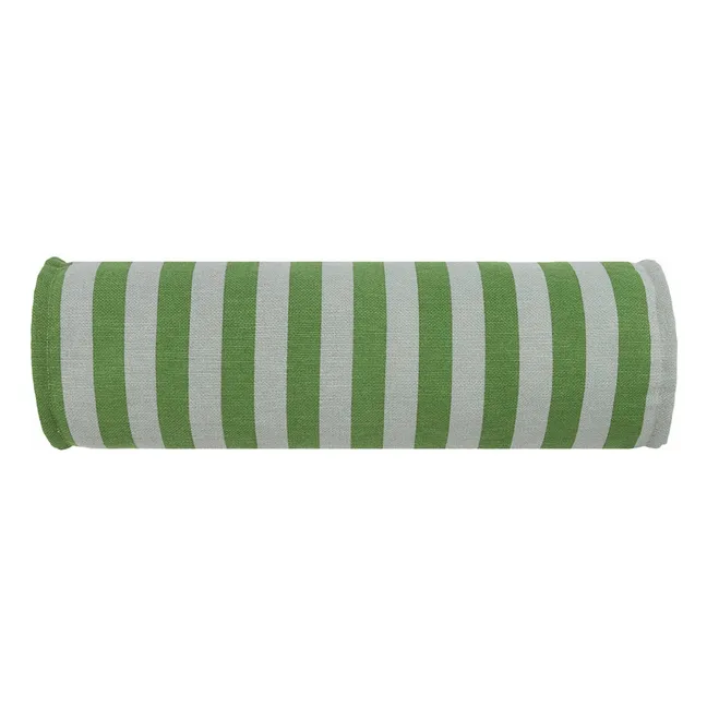 Traversin Vibes en coton bio | Vert foncé