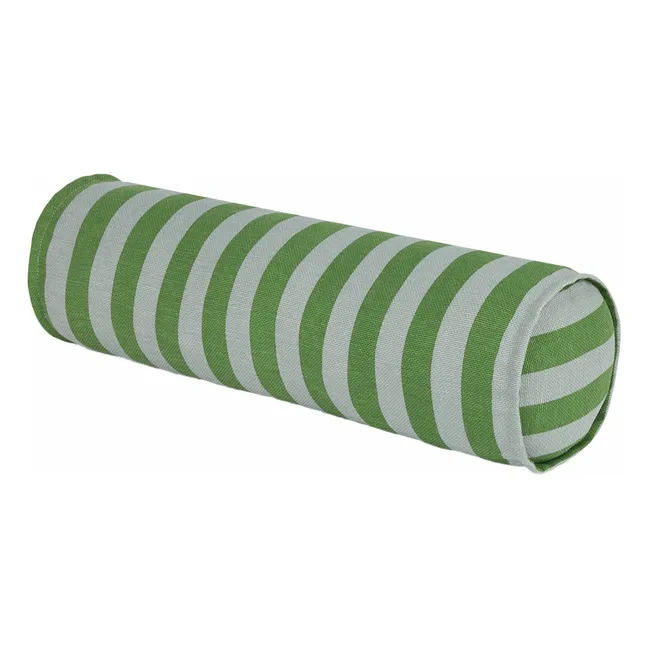 Traversin Vibes en coton bio | Vert foncé