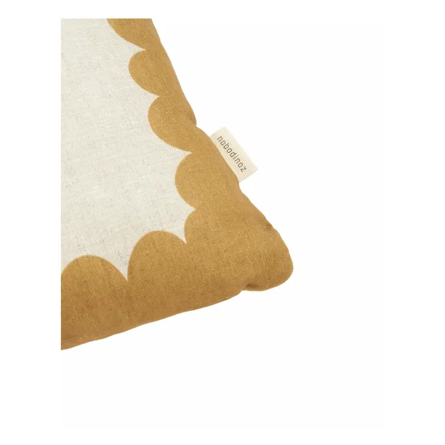 Cojín rectangular Vibes - Lin Français | Amarillo Mostaza