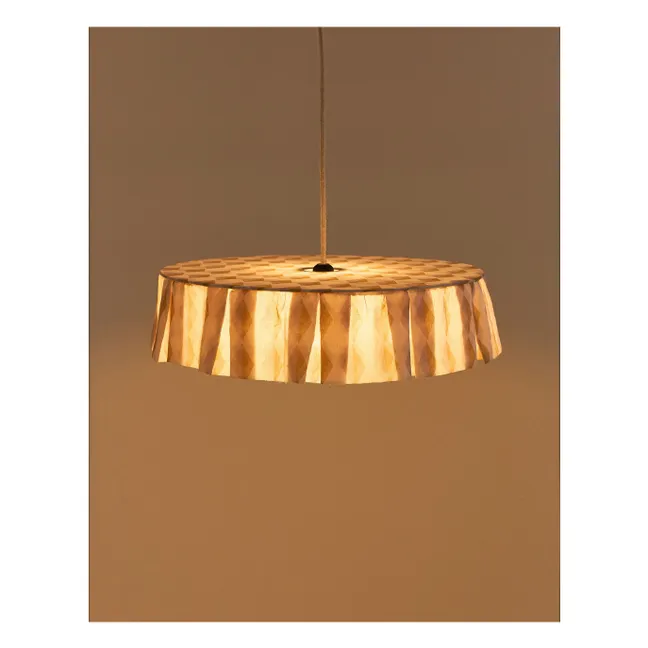 Lampenschirm Vibes aus Bio-Baumwoll-Voile | Flieder