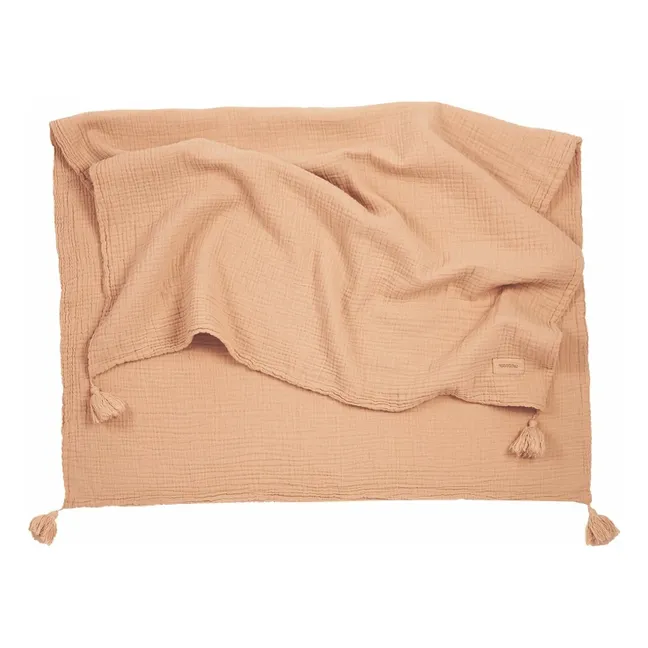 Wabi-Sabi Throw | Powder pink